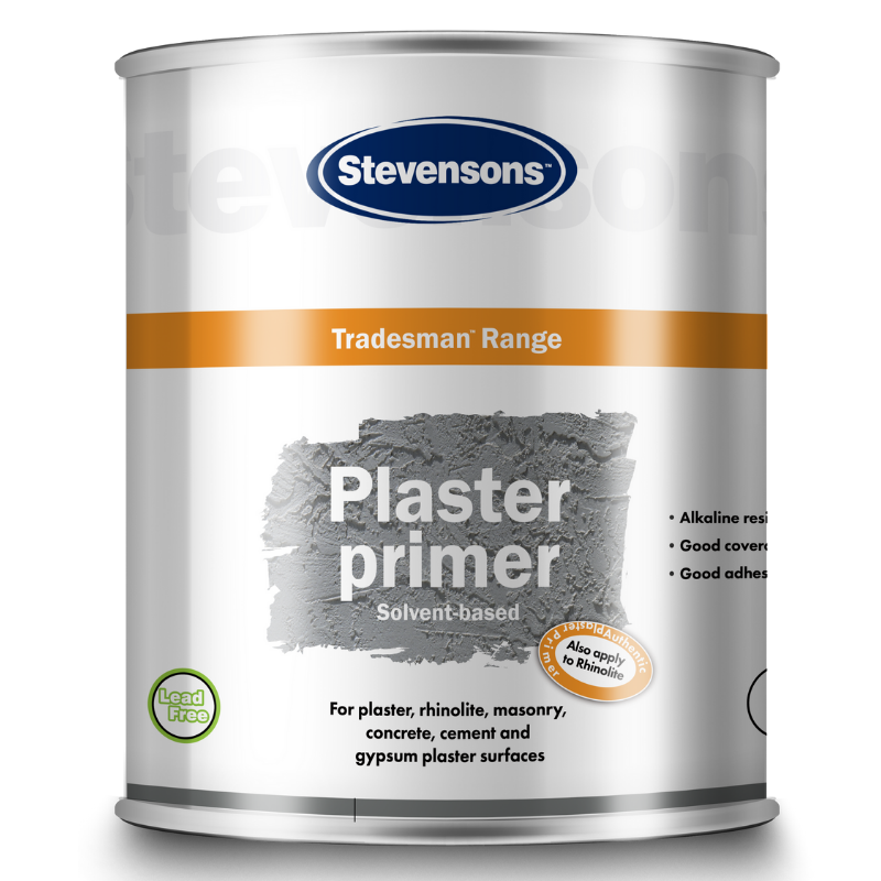 TRADESMAN PLASTER PRIMER SOLVENT BASED - Interior & exterior